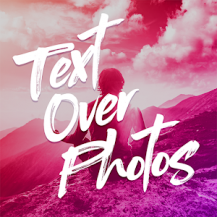 دانلود نسخه جدید Text Over Photo برای اندروید