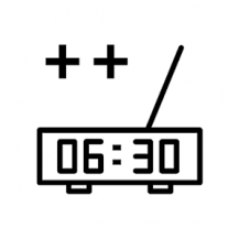 دانلود برنامه ساعت زنگدار  Radio Alarm Clock++