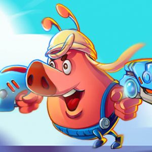 دانلود بازی آرکید + تفننی  Pig Heroes