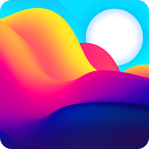Waves Wallpapers - مجموعه والپیپر با طرح مایعات موج‌دار برای اندروید!